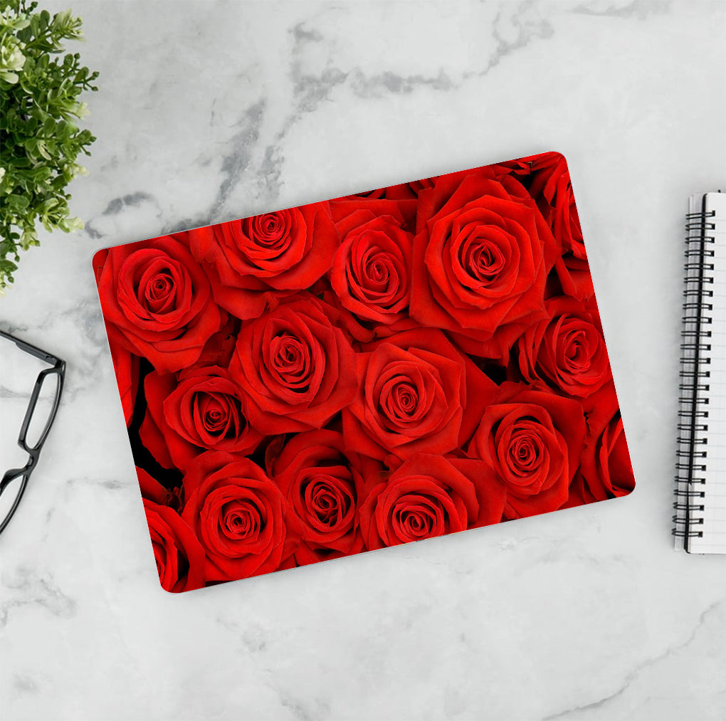 Red Roses Personnalisée LAPTOP Skin Vinyl Decal L925