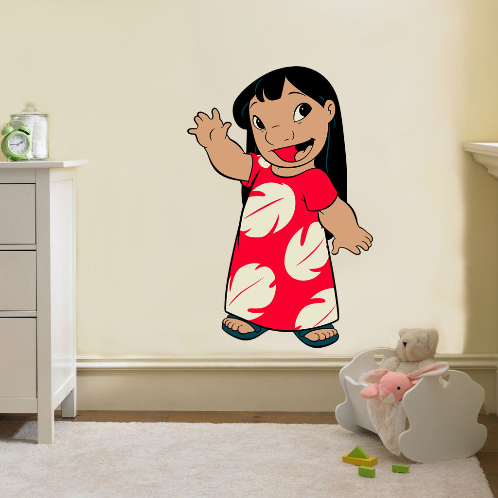 LILO PELEKAI Movie Characters Wall Sticker Decal C298