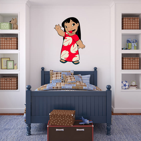 LILO PELEKAI Movie Characters Wall Sticker Decal C298