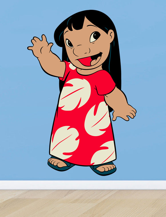LILO PELEKAI Movie Characters Wall Sticker Decal C298