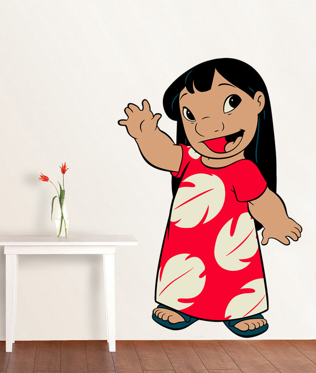 LILO PELEKAI Movie Characters Wall Sticker Decal C298
