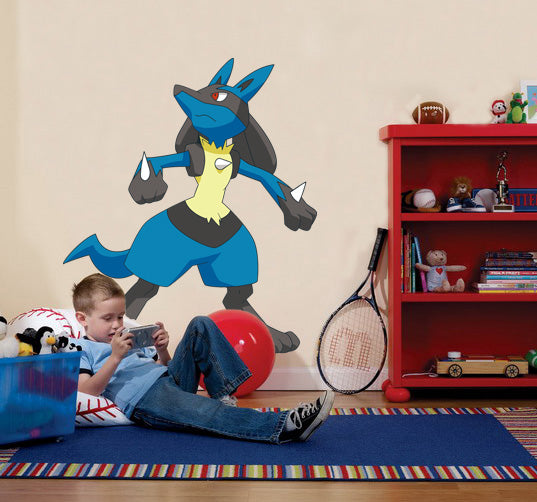Lucario Pokemon Wall Decal c363