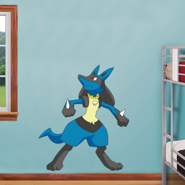 Lucario Pokemon Wall Decal c363