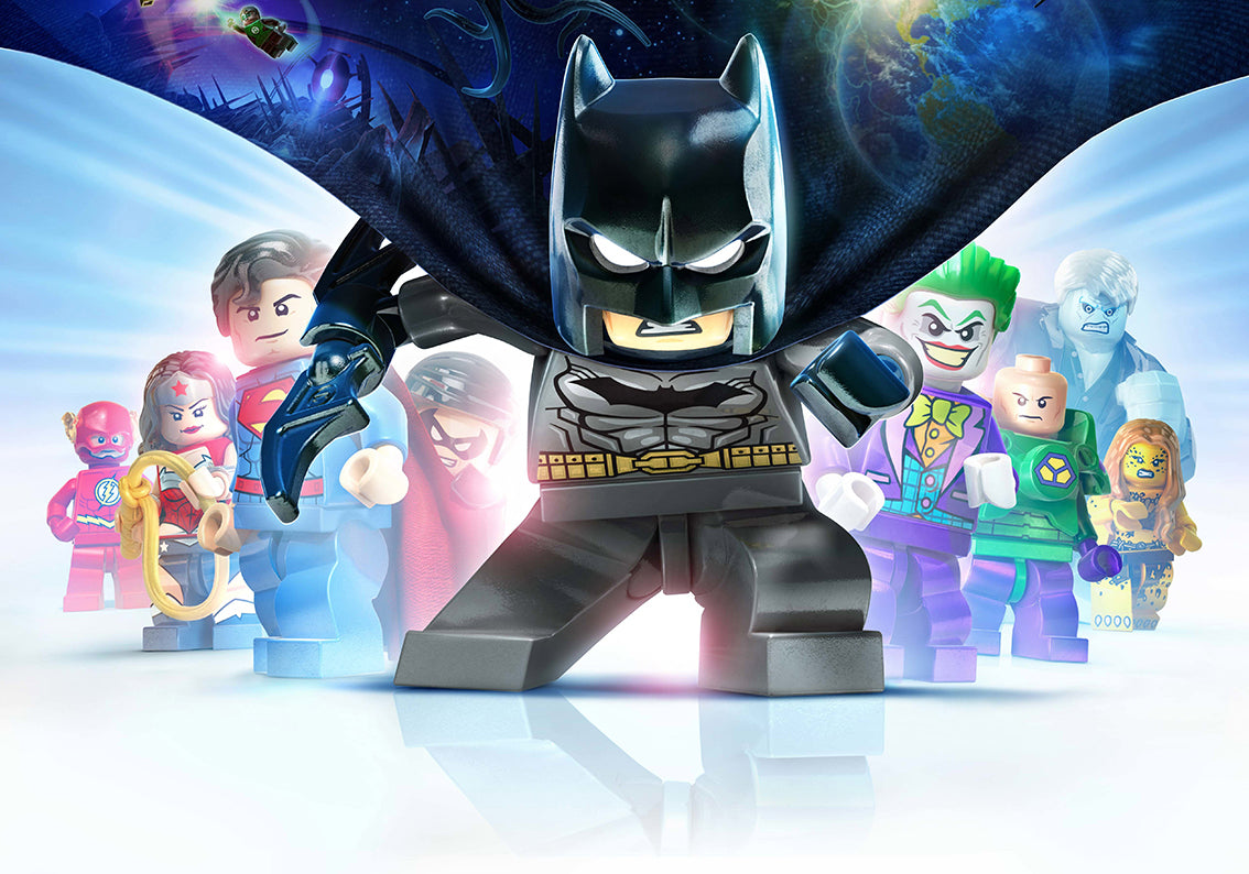 LEGO BATMAN Tissé auto-adhésif papier peint amovible Moderne Mural M116