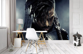 Super Heroes Woven Self-Adhesive Removable Wallpaper Modern Mural M210