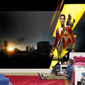 Super Heroes Woven Self-Adhesive Removable Wallpaper Modern Mural M261
