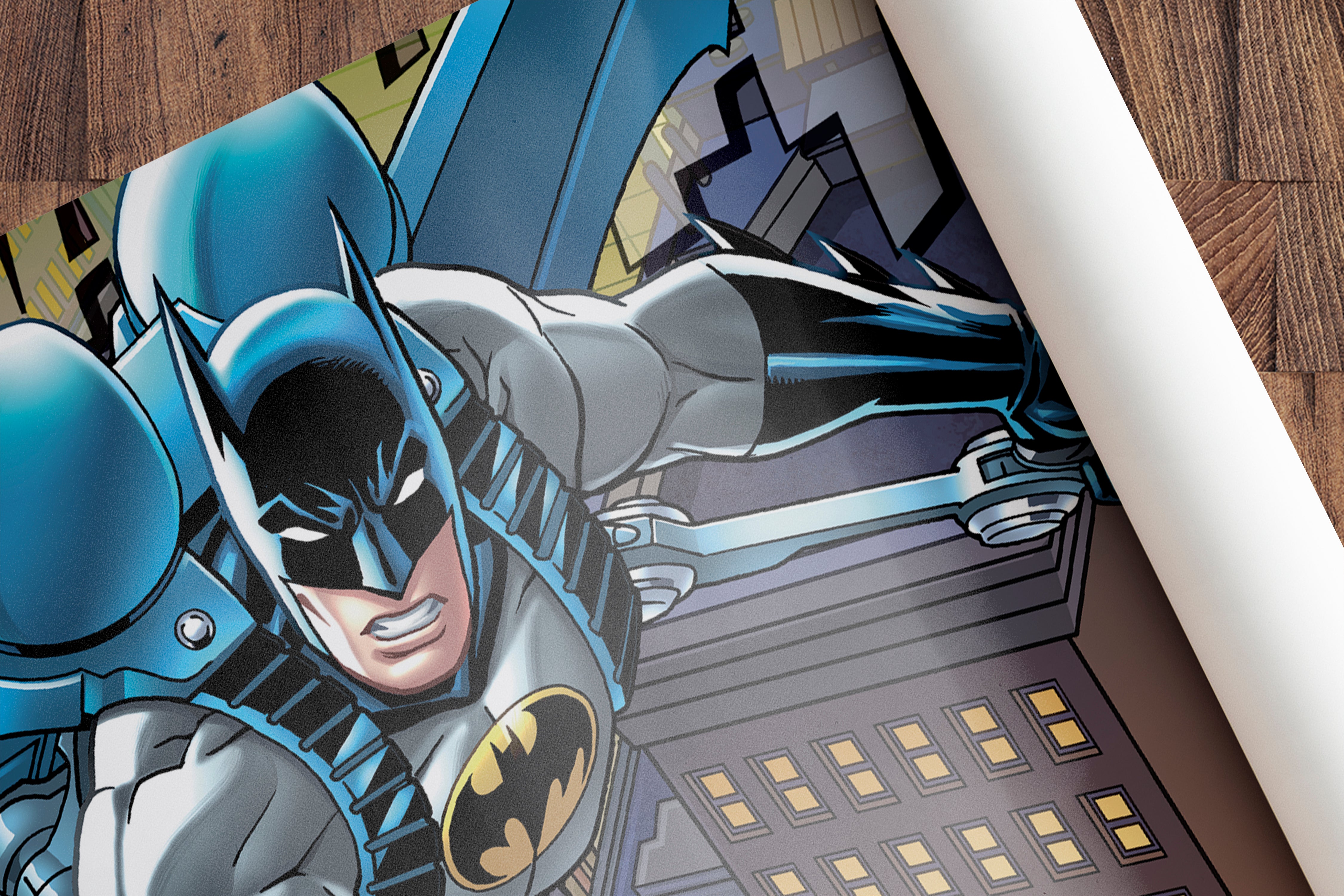 LEGO BATMAN Tissé auto-adhésif papier peint amovible Moderne Mural M116