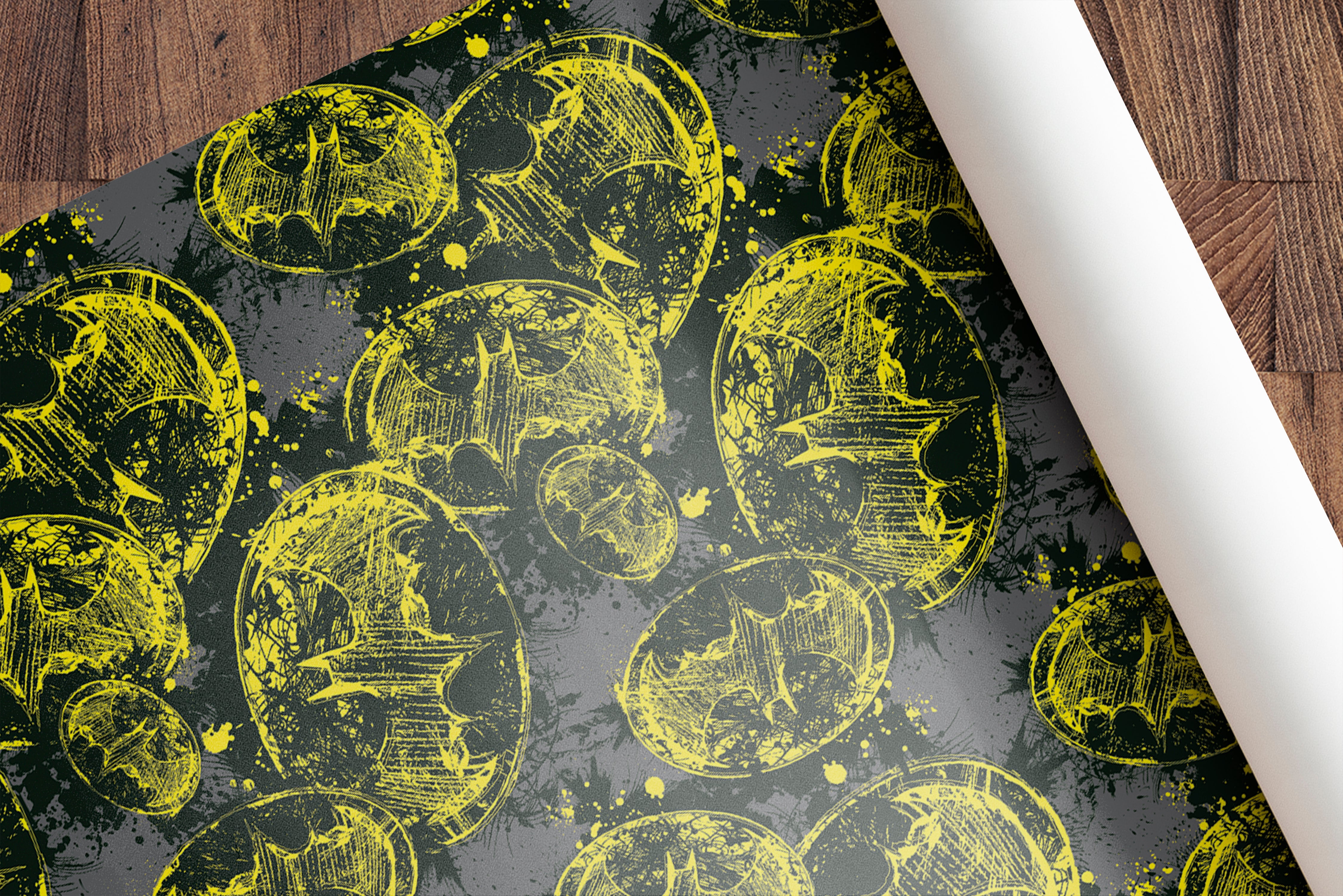 LEGO BATMAN Tissé auto-adhésif papier peint amovible Moderne Mural M116