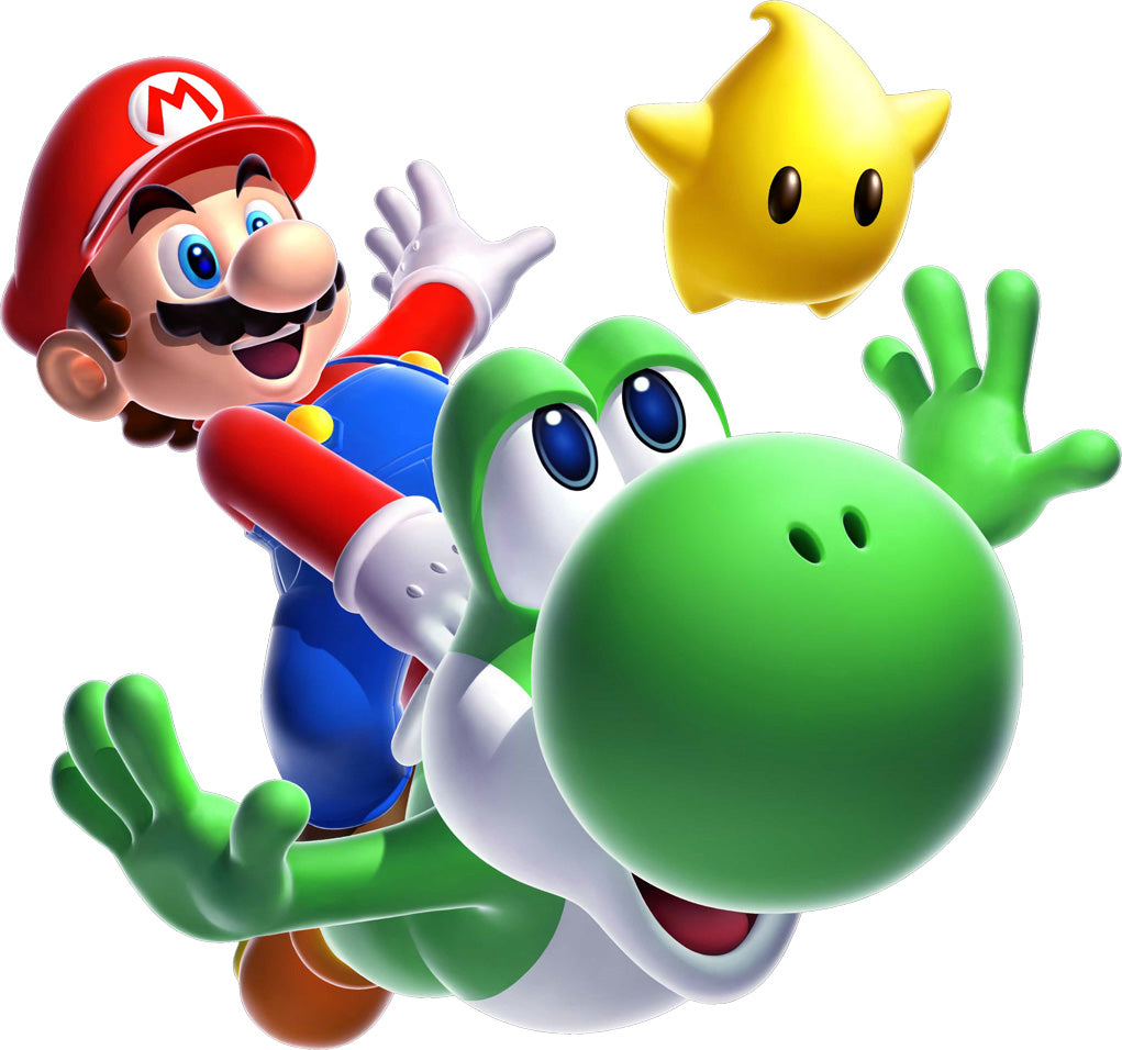 Yoshi Super Mario Bros Wall Sticker Decal 037