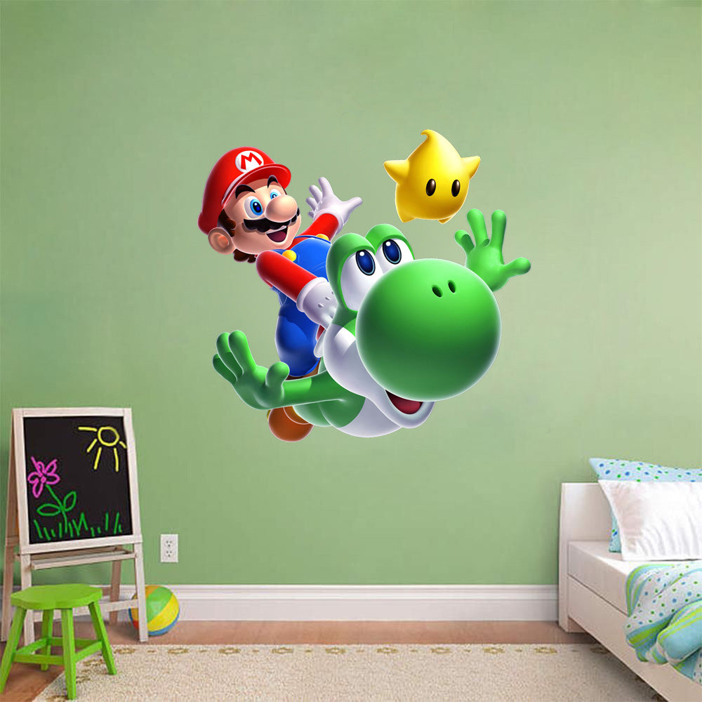 Yoshi Super Mario Bros Wall Sticker Decal 037