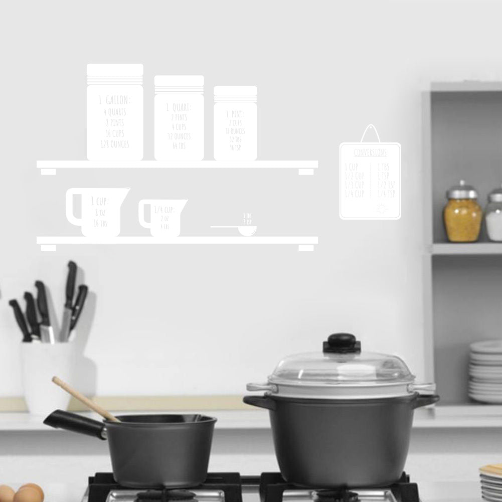 Conversion de mesure citations inspirantes sticker mural autocollant SQ141