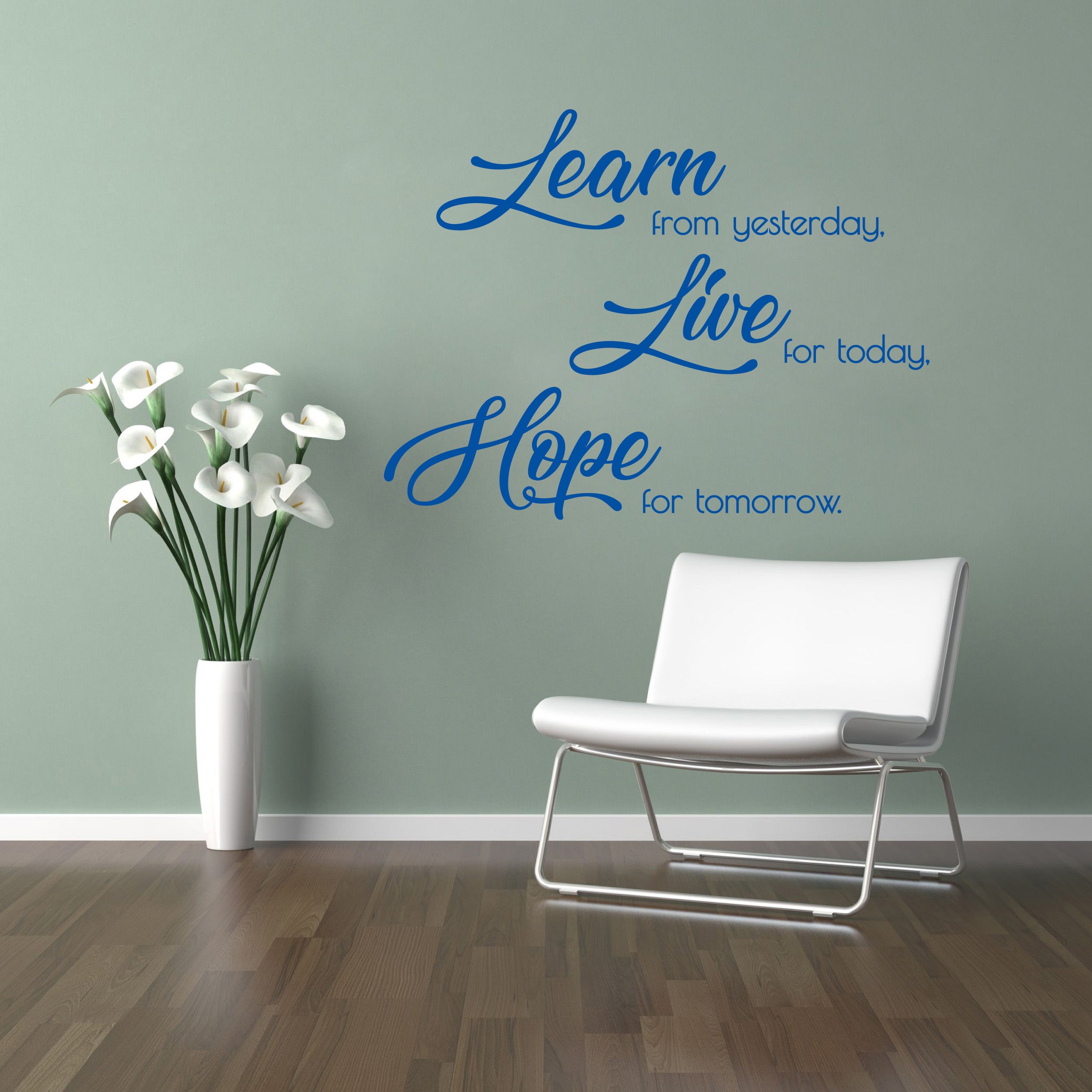 APPRENDRE LIVE HOPE Inspirational Quotes Sticker Mural SQ167
