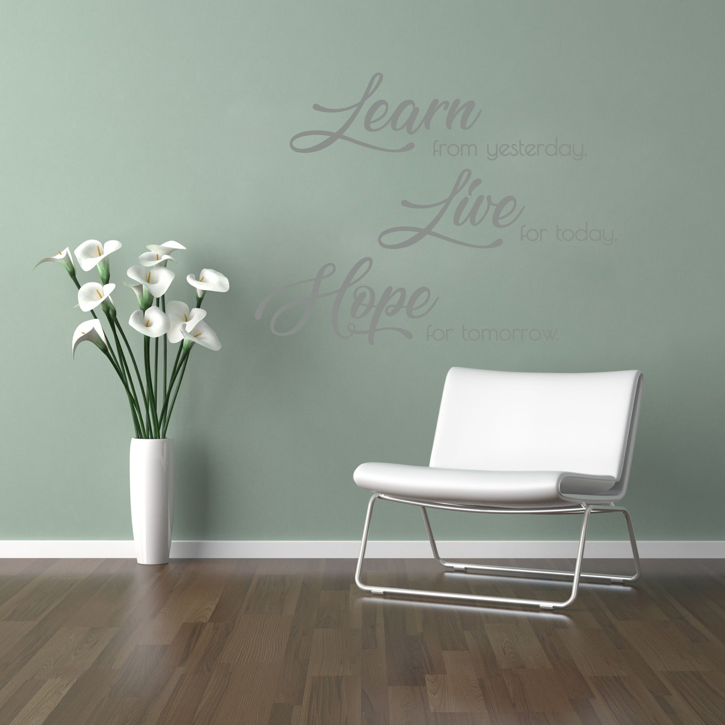 APPRENDRE LIVE HOPE Inspirational Quotes Sticker Mural SQ167