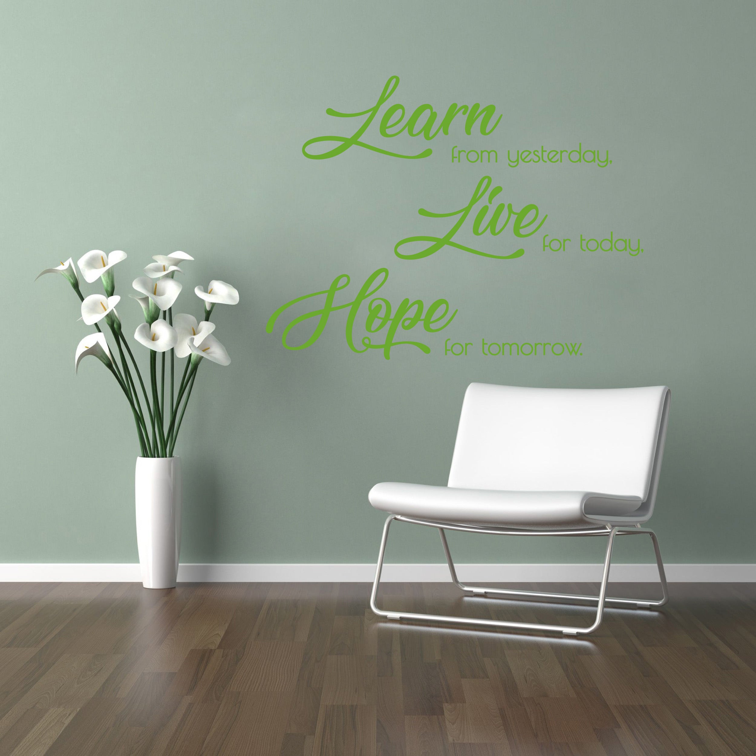 APPRENDRE LIVE HOPE Inspirational Quotes Sticker Mural SQ167