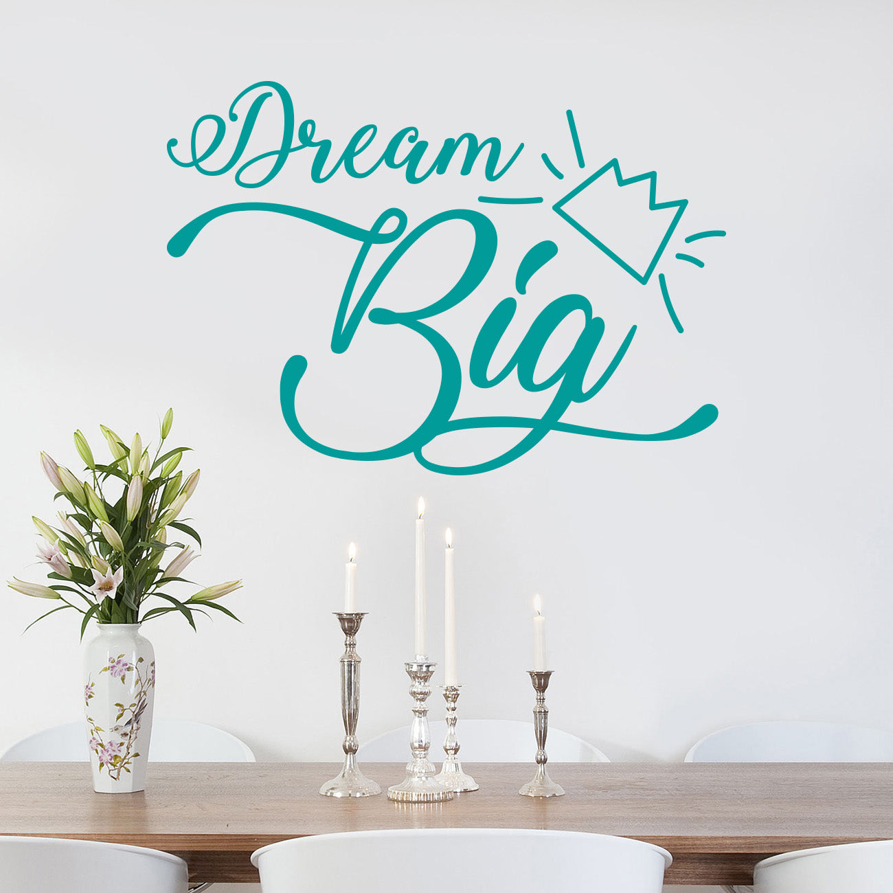 DREAM BIG Inspirational Quotes Wall Sticker Decal SQ177