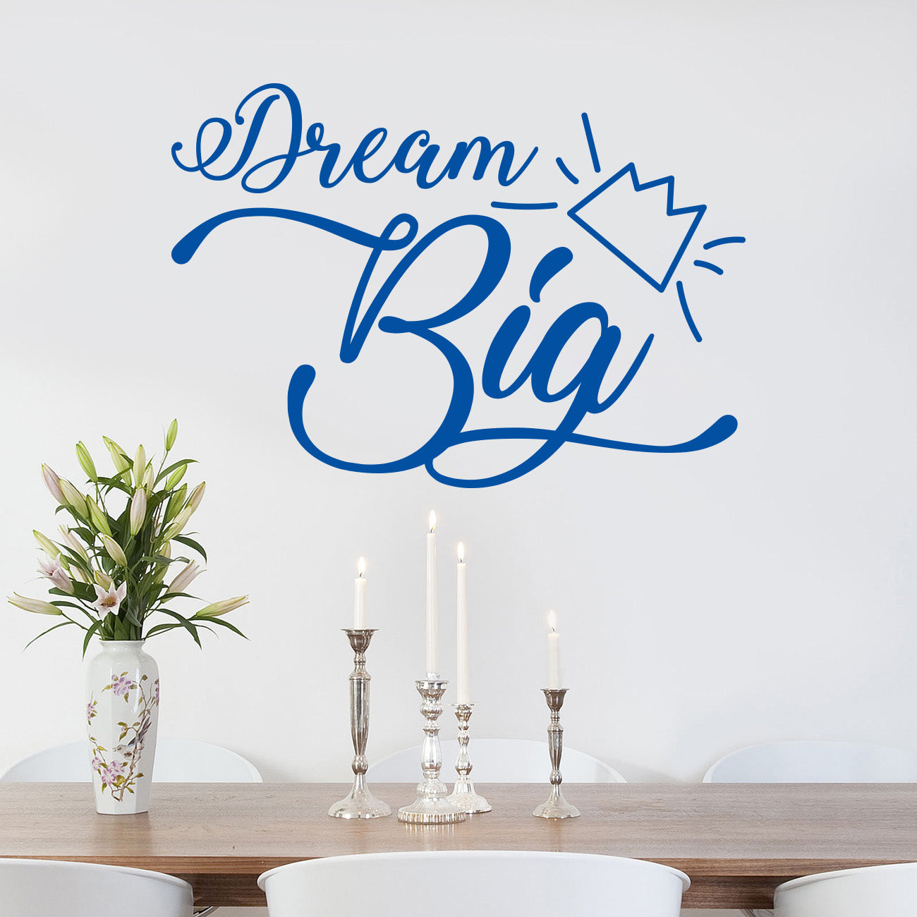 DREAM BIG Inspirational Quotes Wall Sticker Decal SQ177
