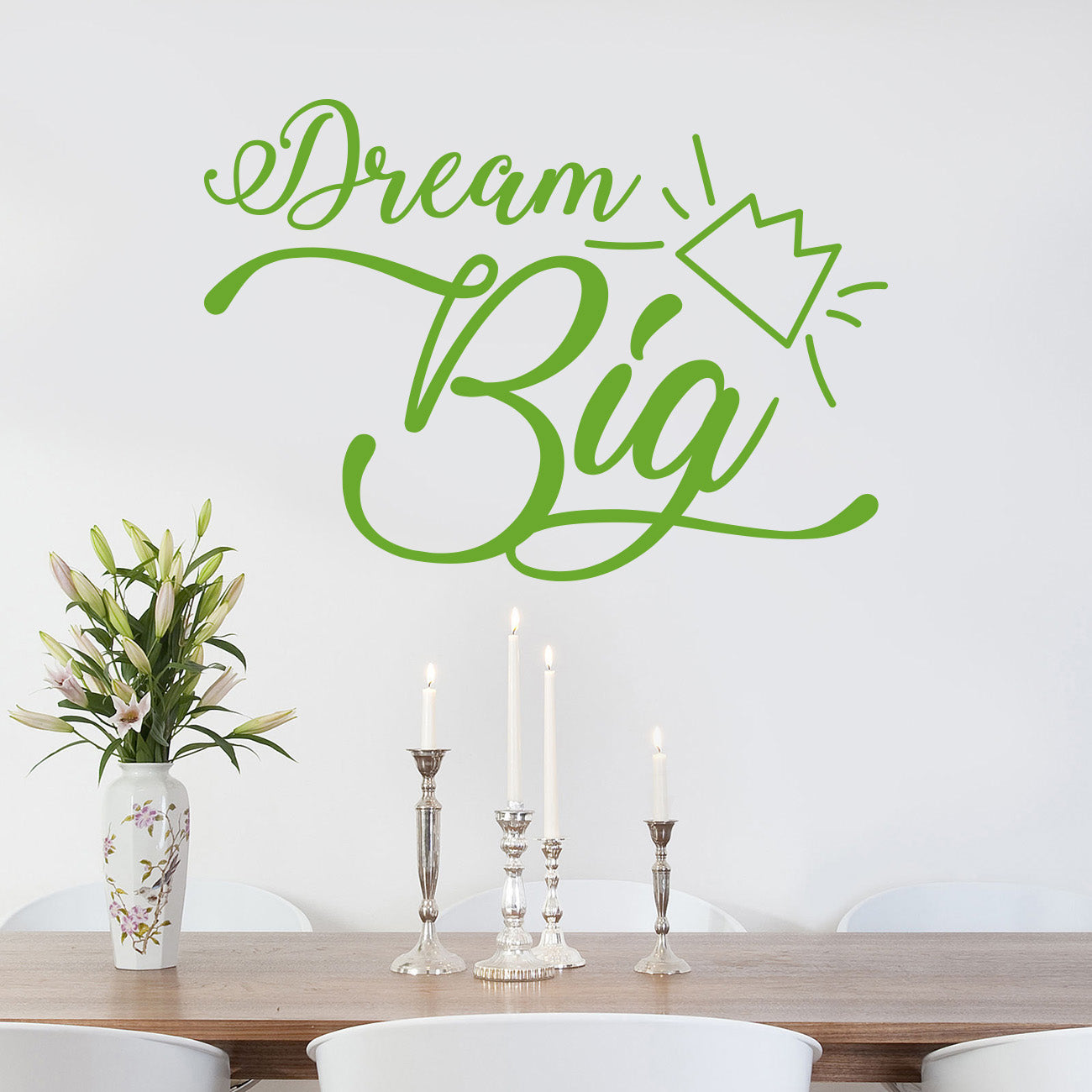 DREAM BIG Inspirational Quotes Wall Sticker Decal SQ177