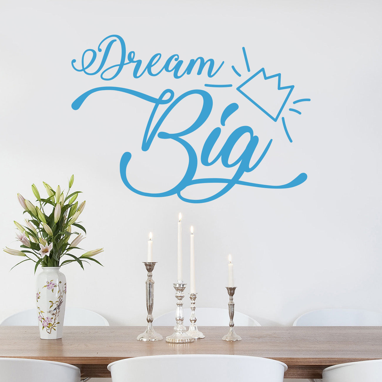 DREAM BIG Inspirational Quotes Wall Sticker Decal SQ177