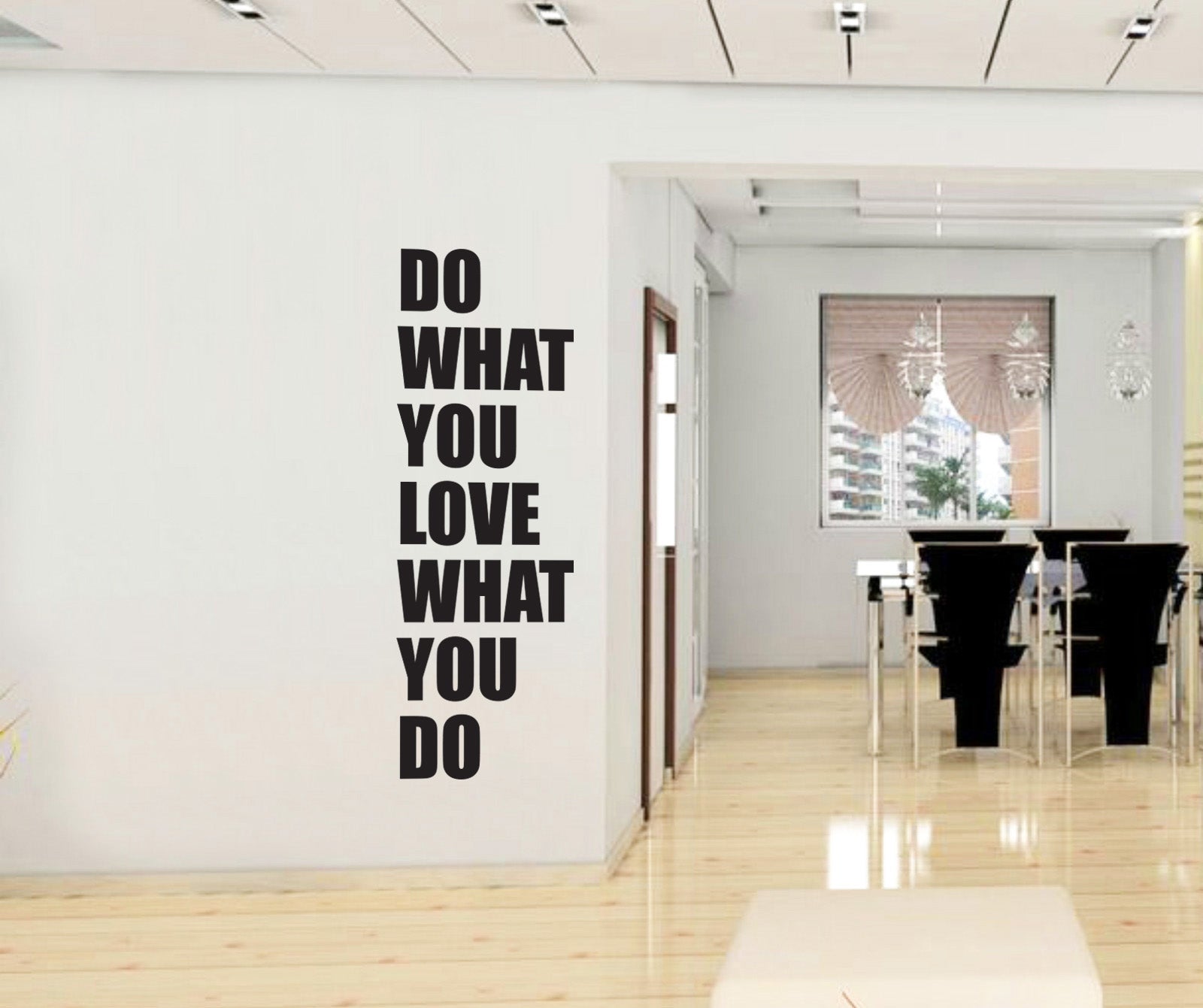 Do What You Love Wall Sticker Decal Inspirational Quote SQ212