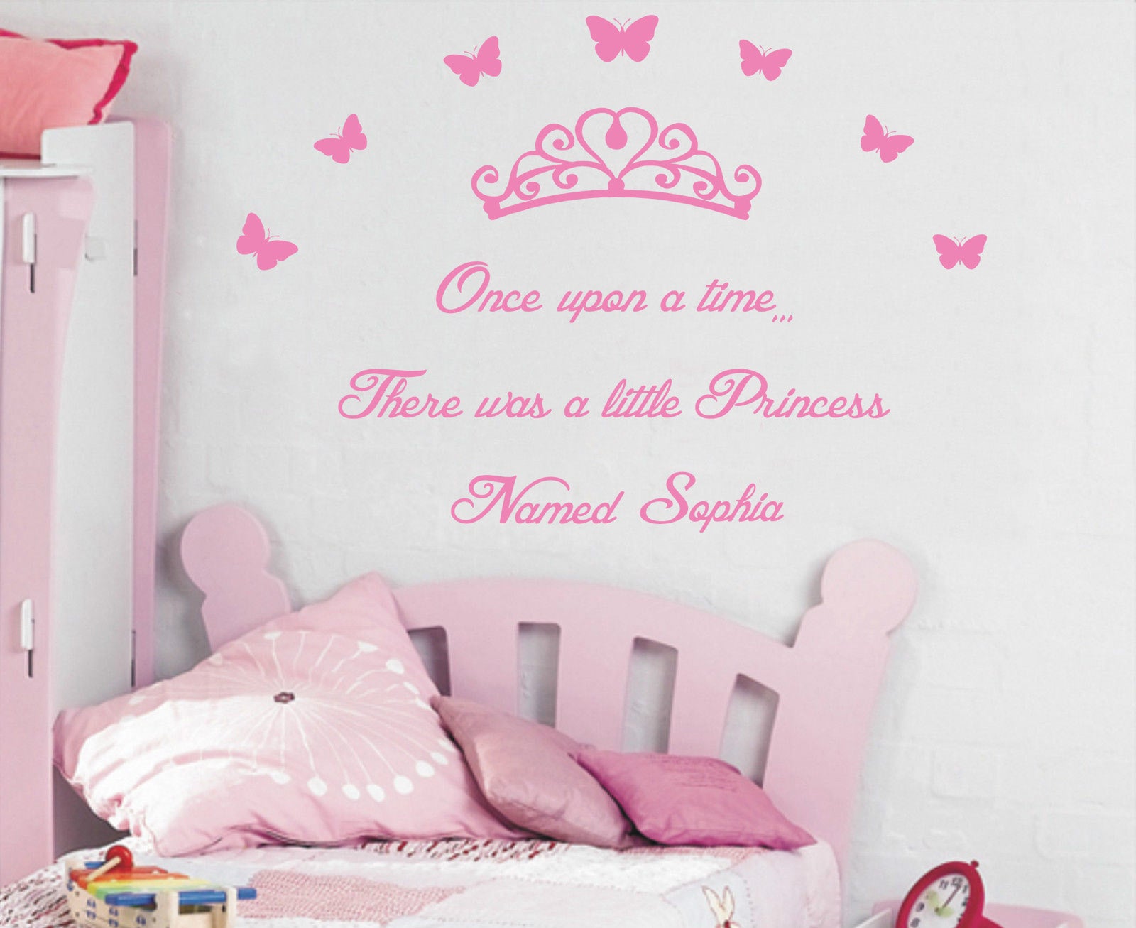 A Little Princess Personalized Inspirational Quotes Wall Sticker Decal For Kids SQ69