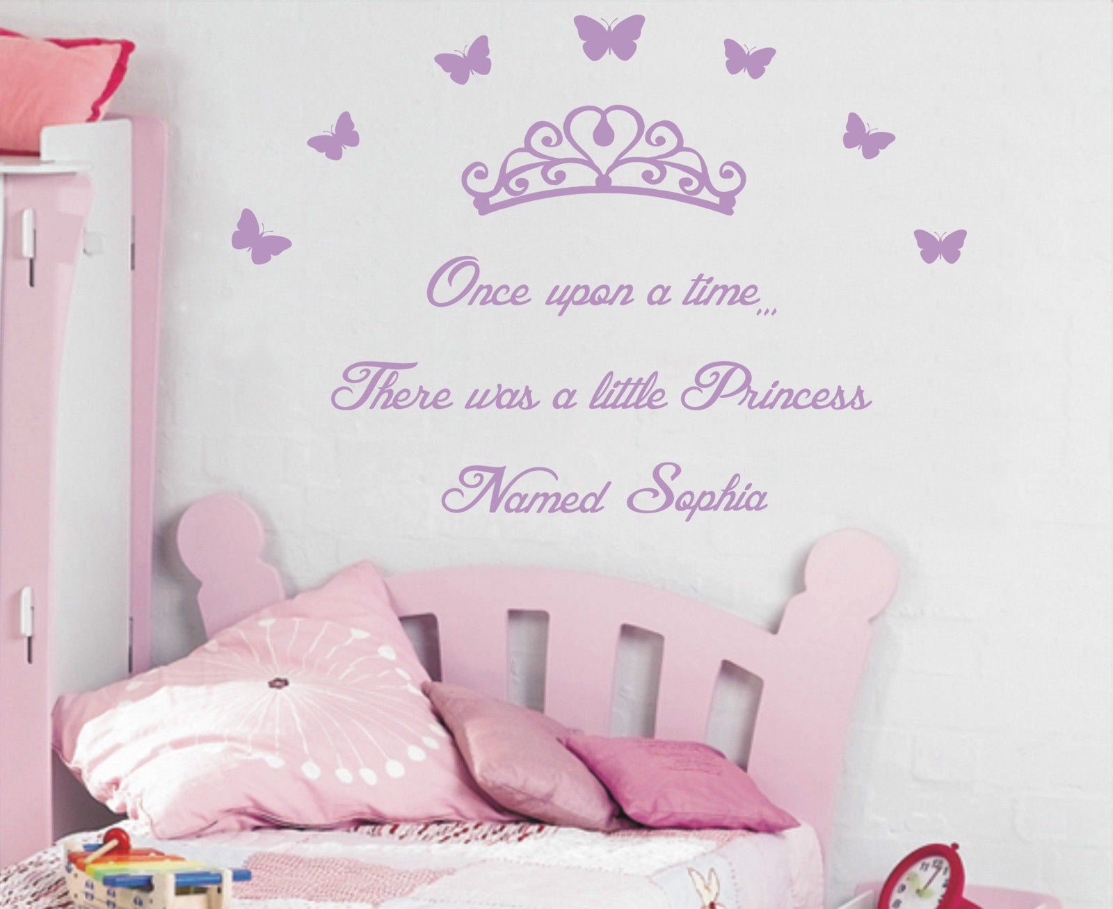 A Little Princess Personalized Inspirational Quotes Wall Sticker Decal For Kids SQ69