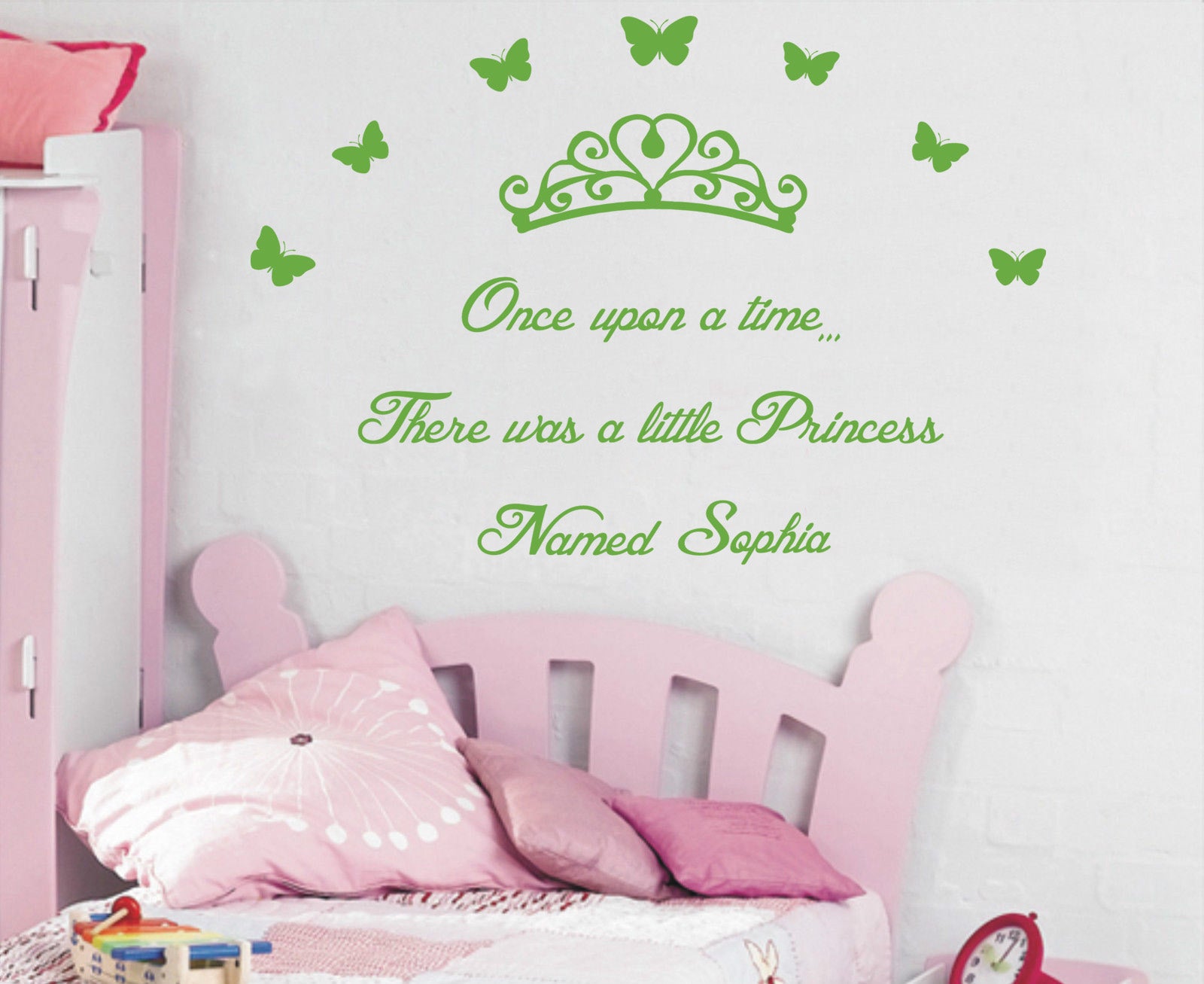 A Little Princess Personalized Inspirational Quotes Wall Sticker Decal For Kids SQ69