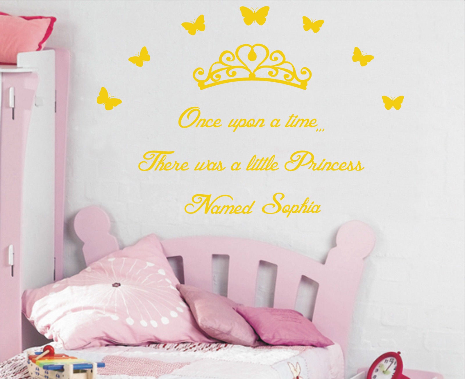 A Little Princess Personalized Inspirational Quotes Wall Sticker Decal For Kids SQ69