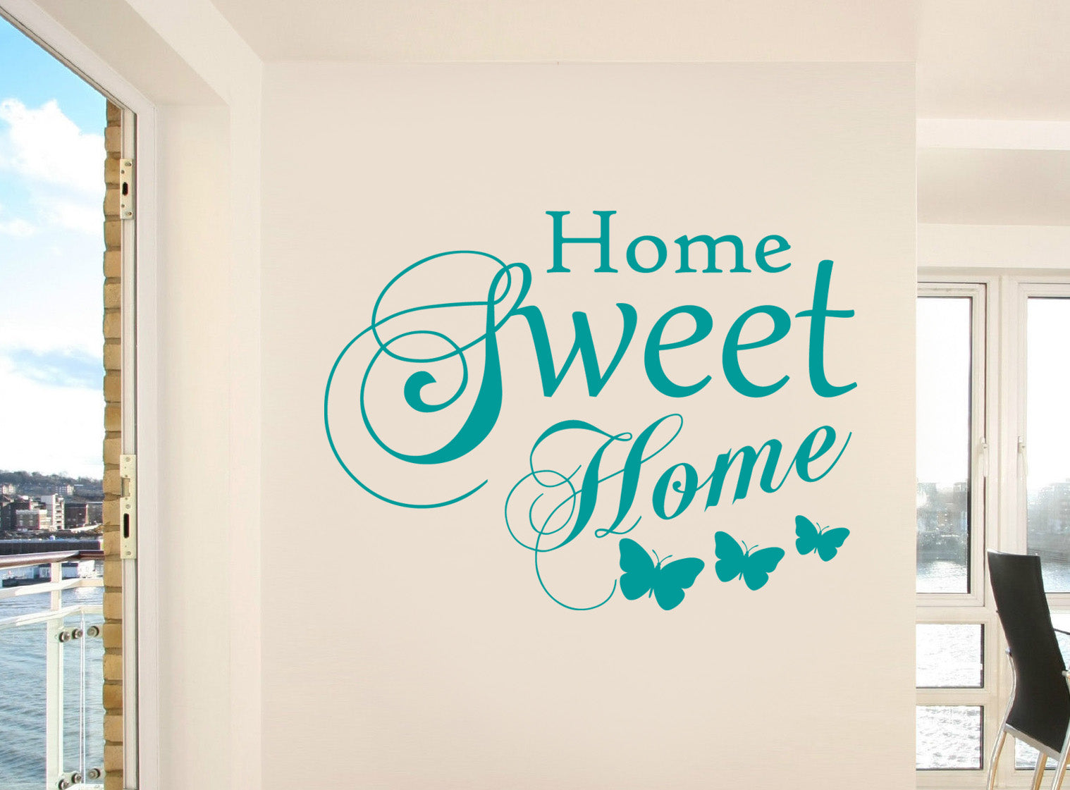 HOME SWEET HOME Inspirational Quotes Wall Sticker Decal SQ81