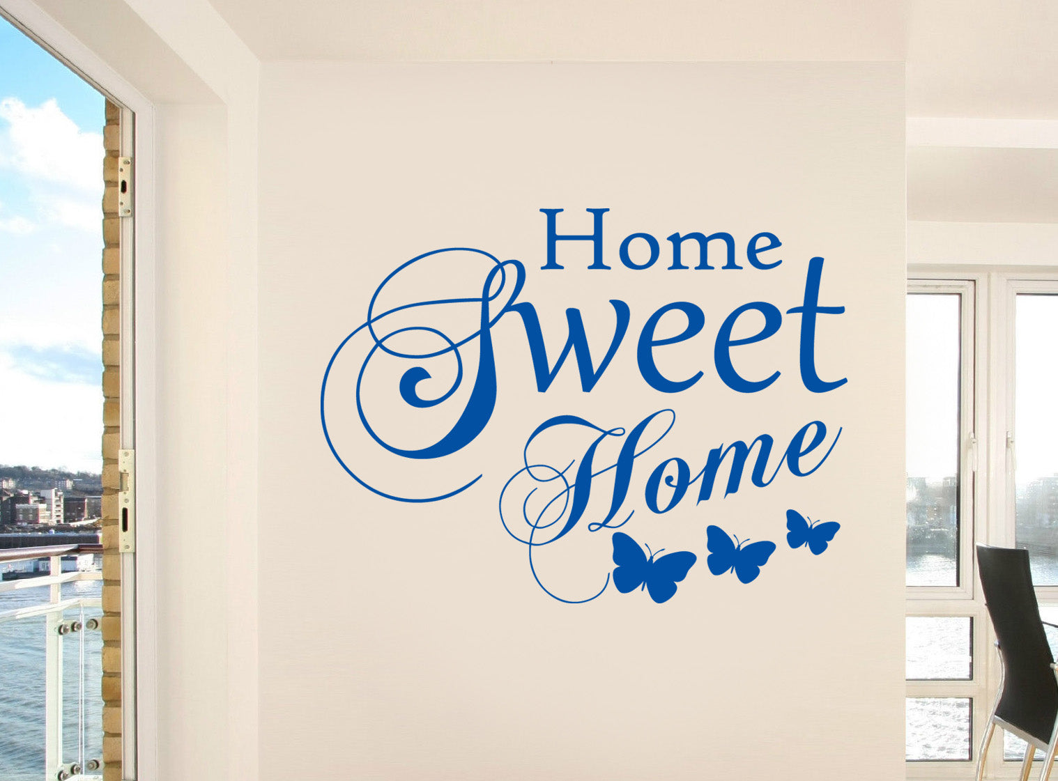 HOME SWEET HOME Inspirational Quotes Wall Sticker Decal SQ81