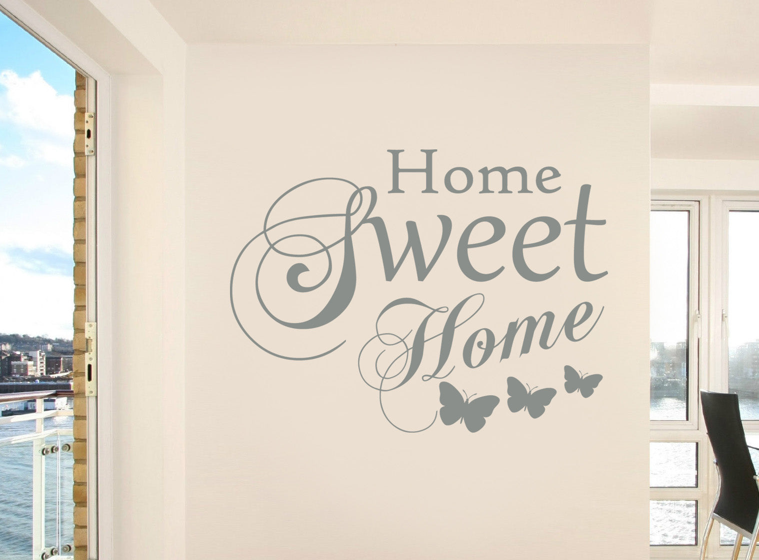 HOME SWEET HOME Inspirational Quotes Wall Sticker Decal SQ81