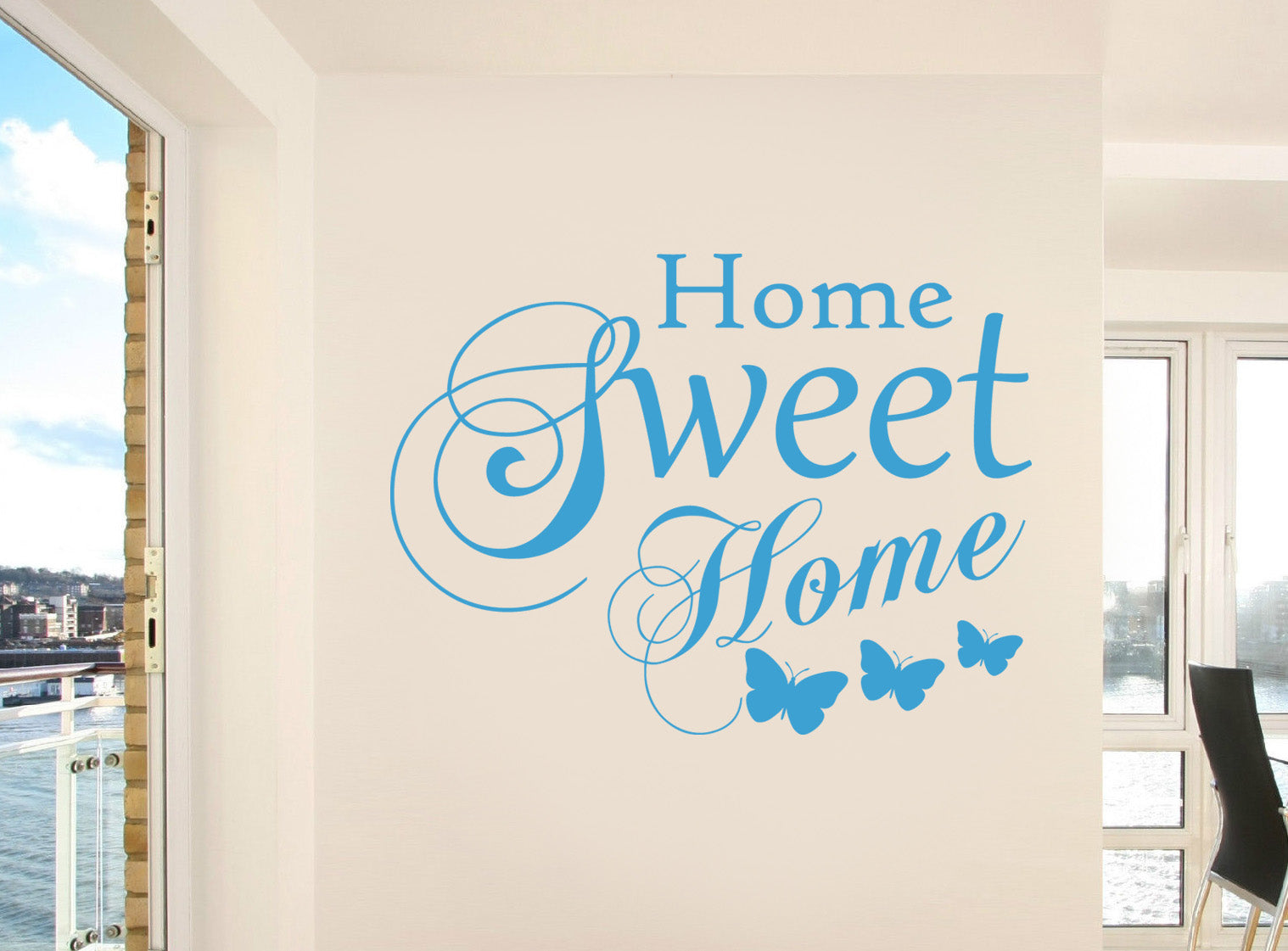 HOME SWEET HOME Inspirational Quotes Wall Sticker Decal SQ81