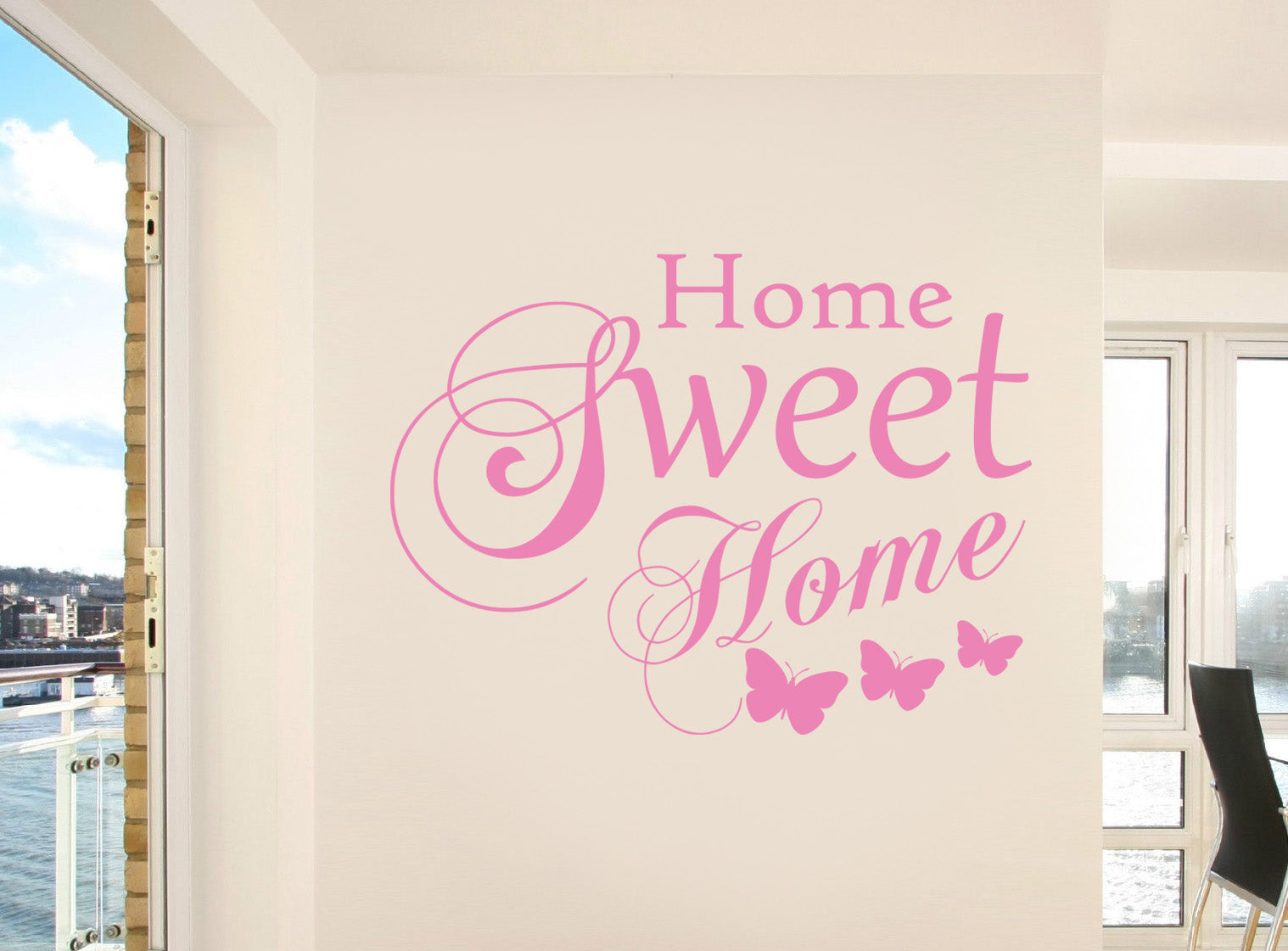 HOME SWEET HOME Inspirational Quotes Wall Sticker Decal SQ81