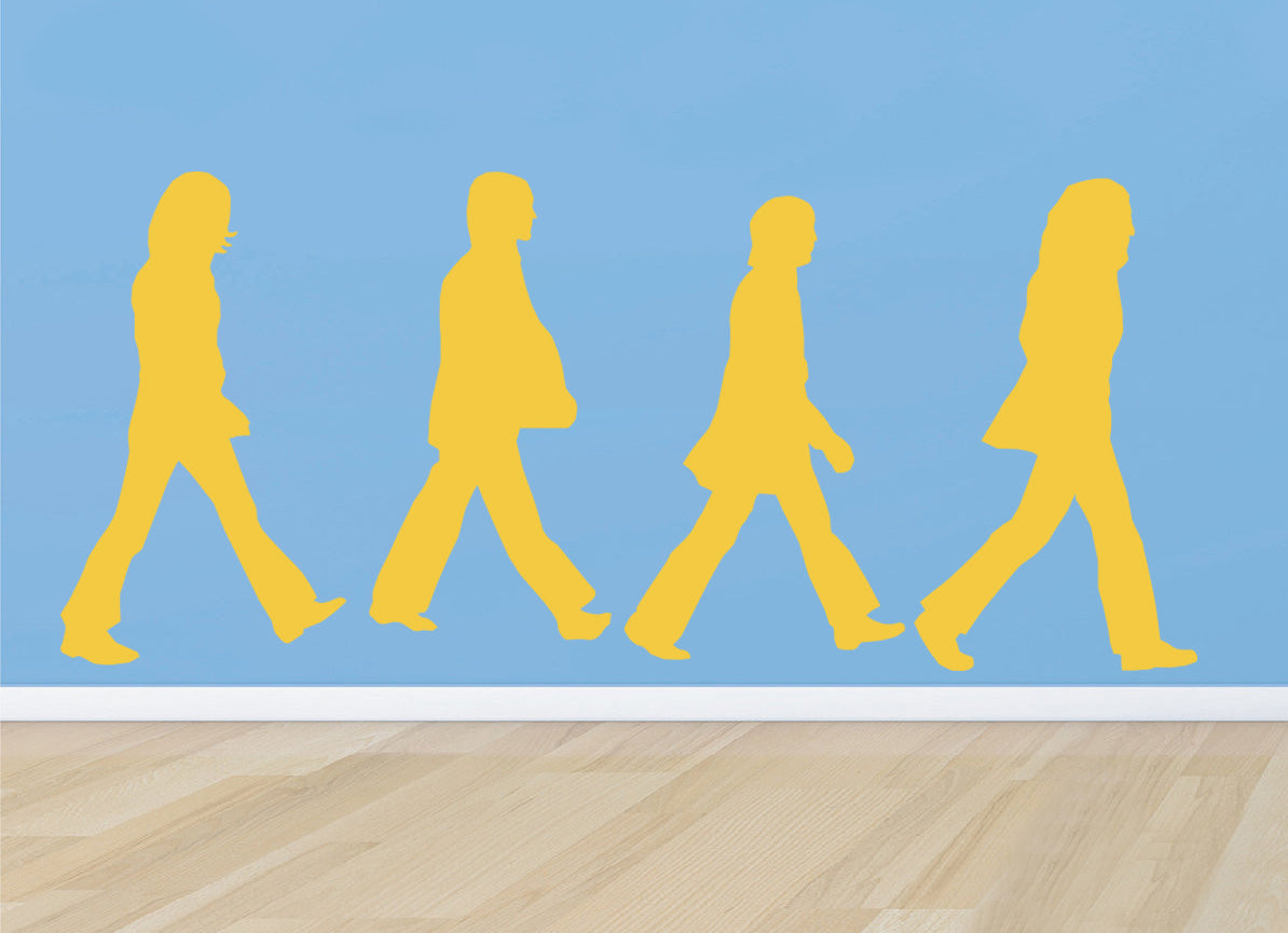 Band Characters Wall Sticker Decal Stencil Silhouette SST028