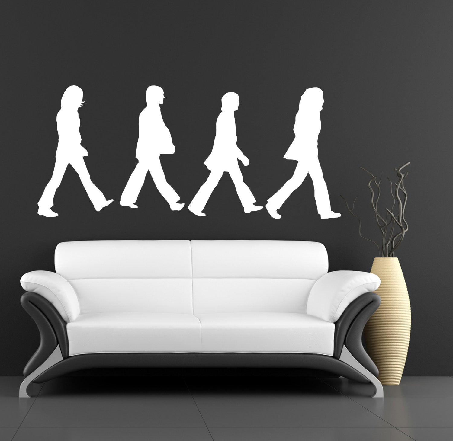Band Characters Wall Sticker Decal Stencil Silhouette SST028
