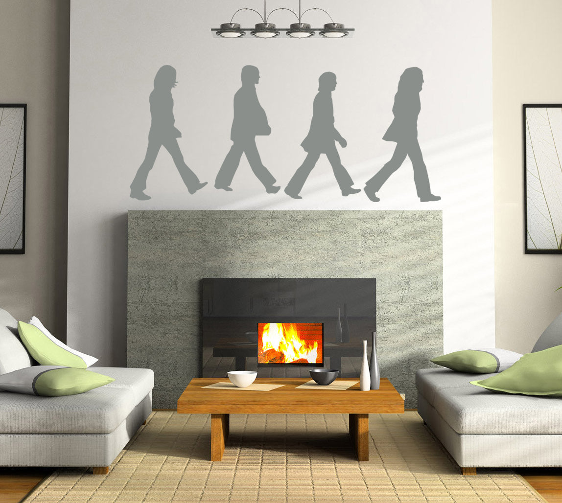 Band Characters Wall Sticker Decal Stencil Silhouette SST028