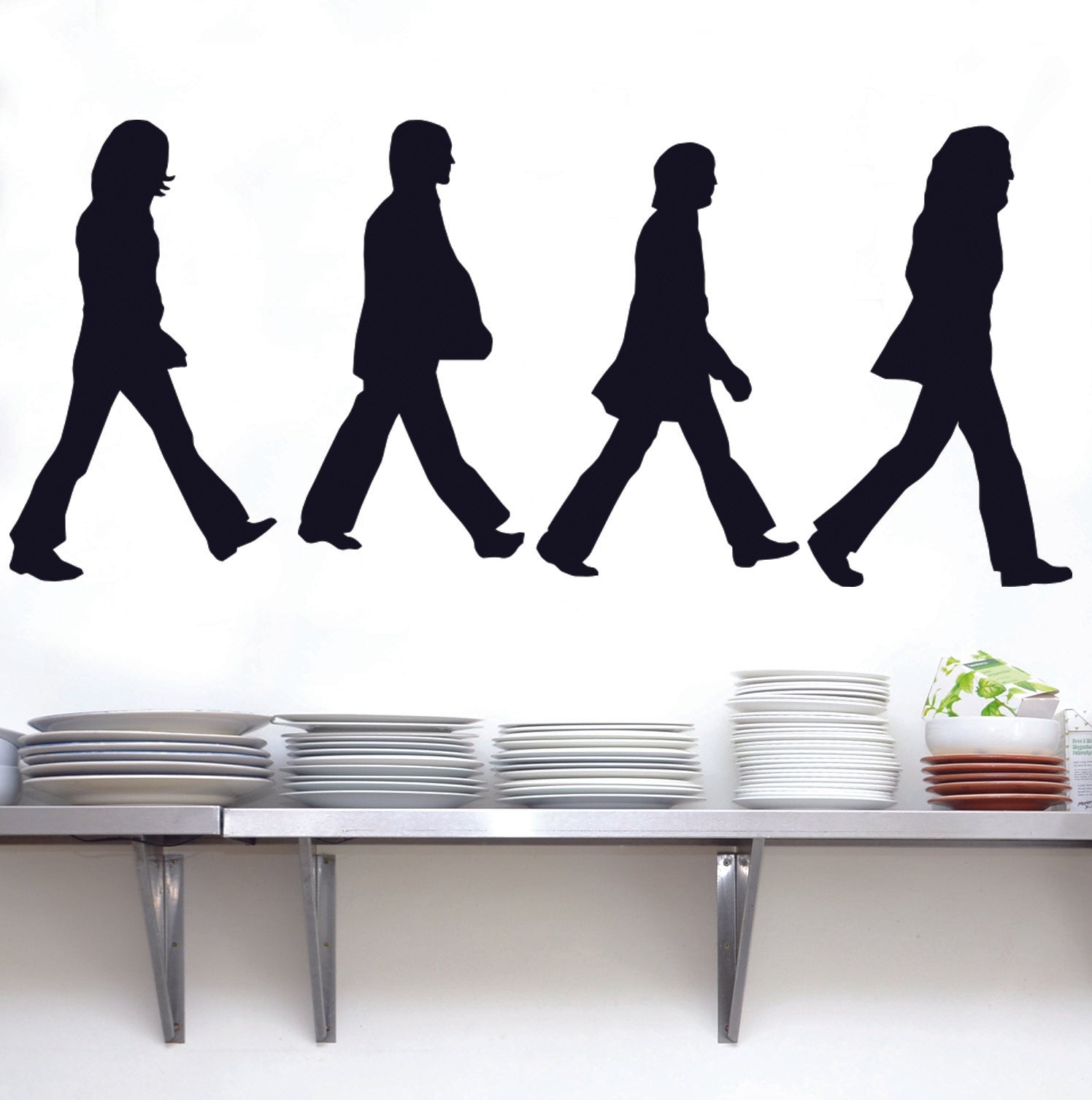 Band Characters Wall Sticker Decal Stencil Silhouette SST028