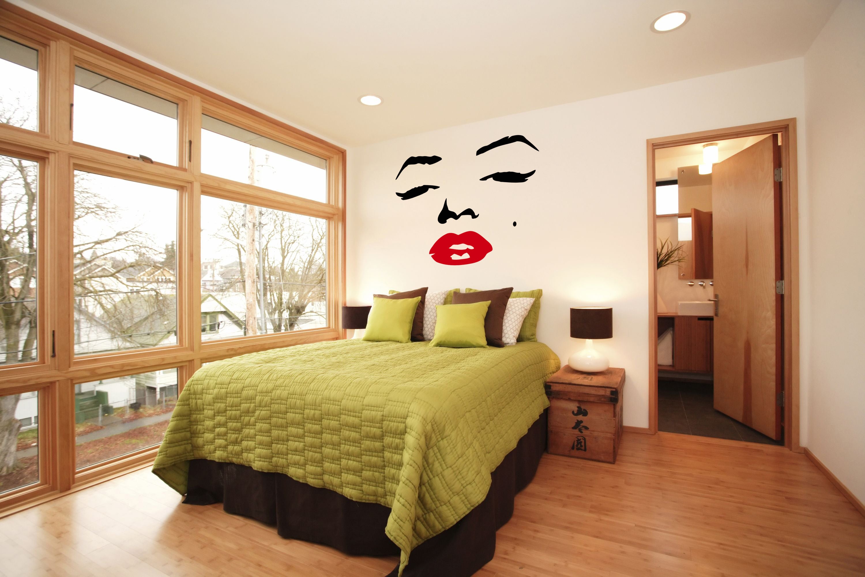 Marilyn Monroe Wall Sticker Decal Stencil Silhouette SST015