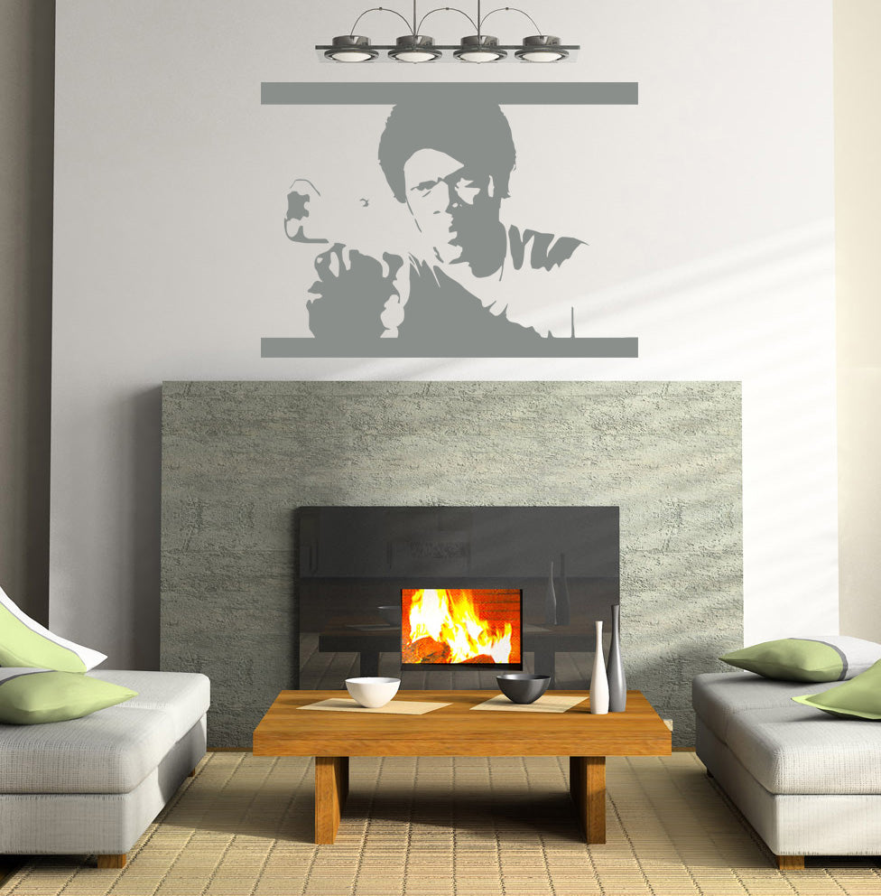 Movie Character Wall Sticker Decal Stencil Silhouette SST019