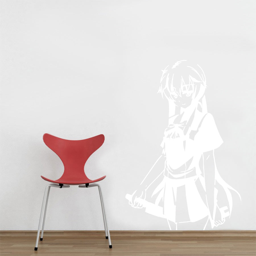 Manga Wall Sticker Autocollant Décalque Stencil Silhouette ST130