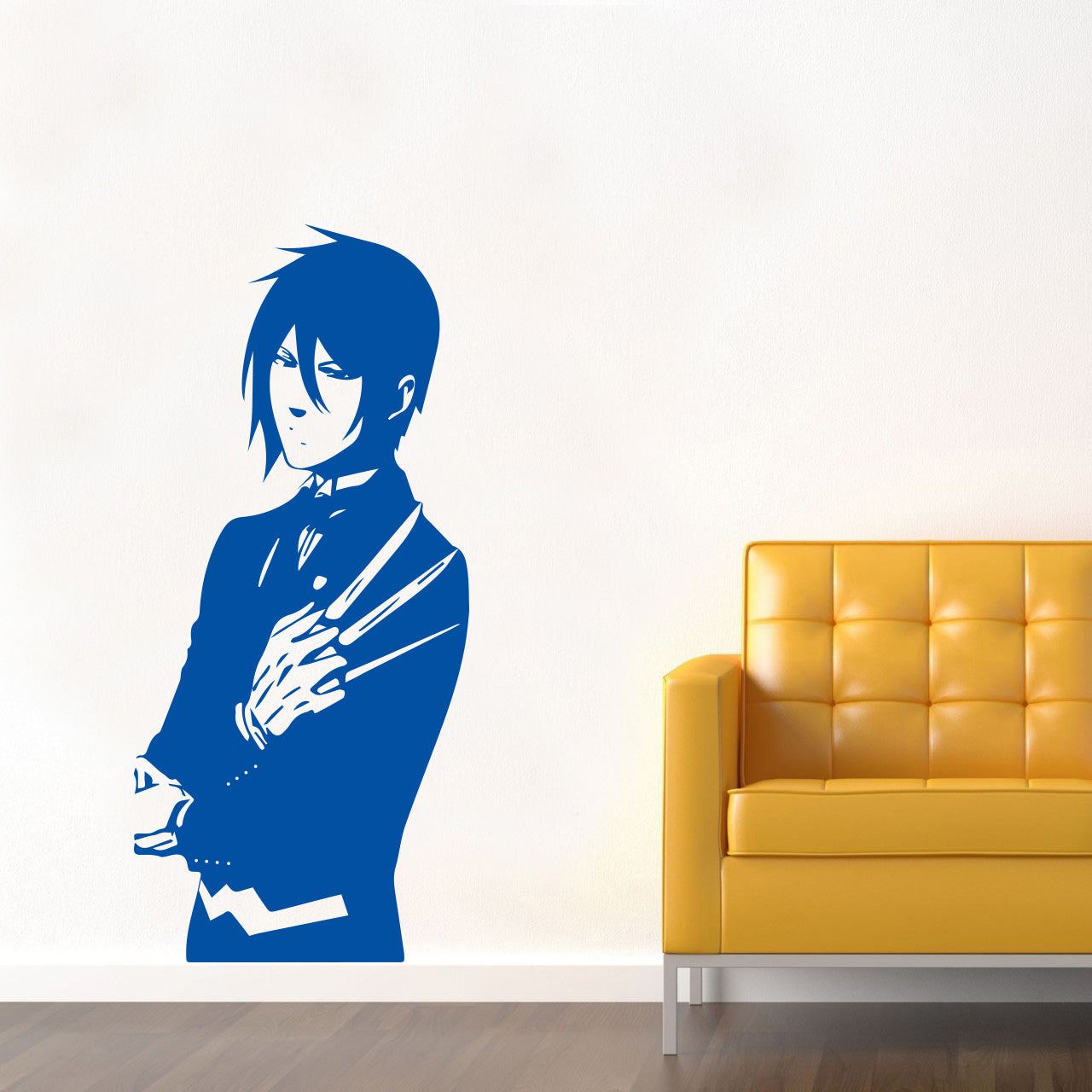 Manga Wall Sticker Autocollant Décalque Stencil Silhouette ST146