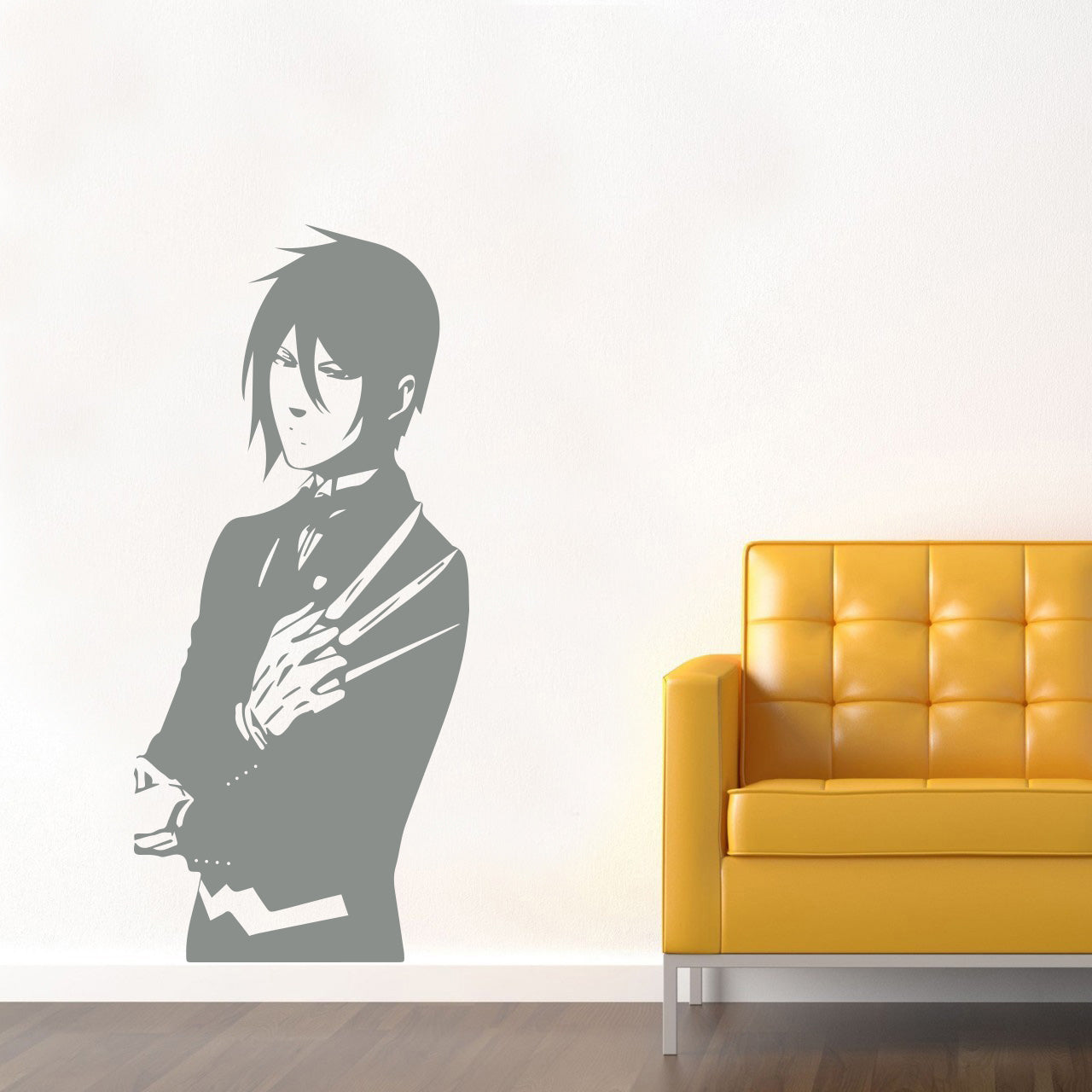 Manga Wall Sticker Autocollant Décalque Stencil Silhouette ST146