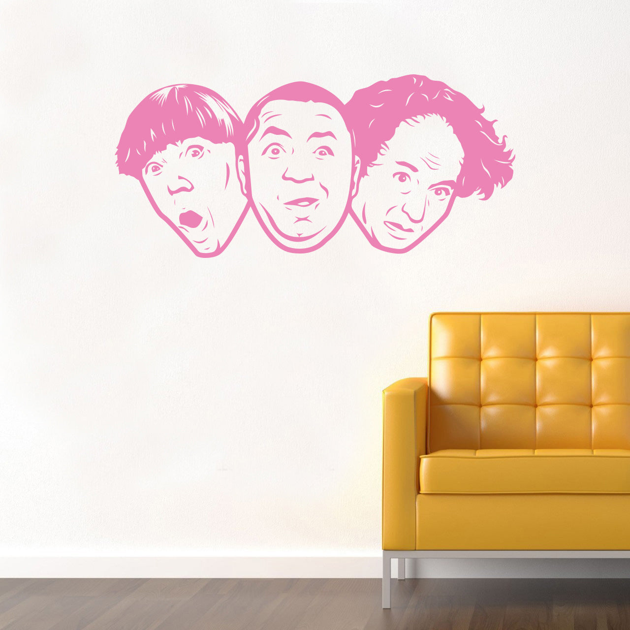 Série TV personnages sticker mural autocollant pochoir Silhouette ST152