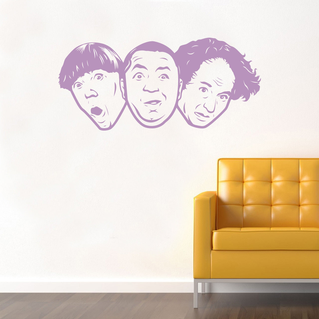 Série TV personnages sticker mural autocollant pochoir Silhouette ST152