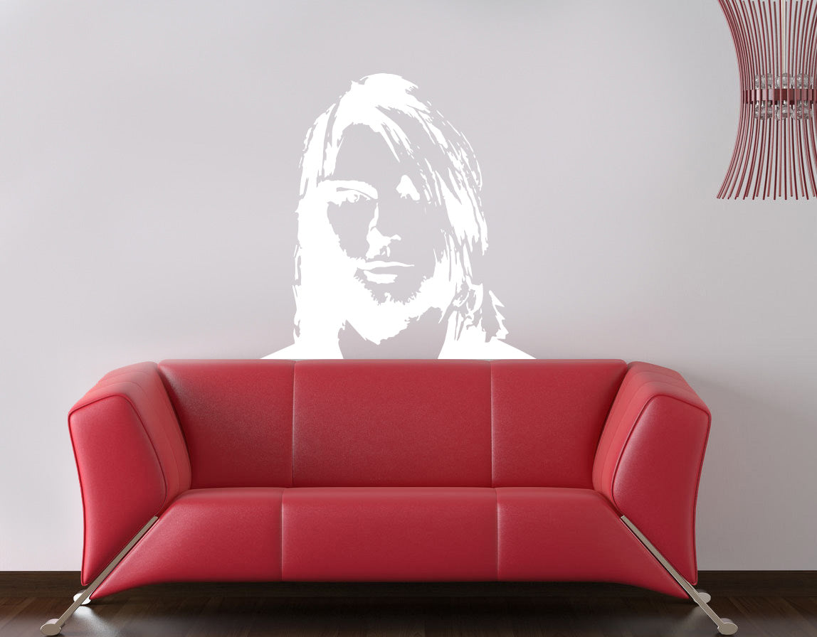 Musician Wall Sticker Decal Stencil Silhouette ST177