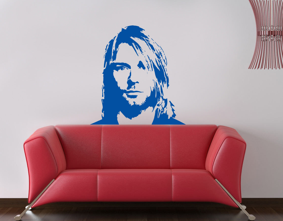 Musician Wall Sticker Decal Stencil Silhouette ST177