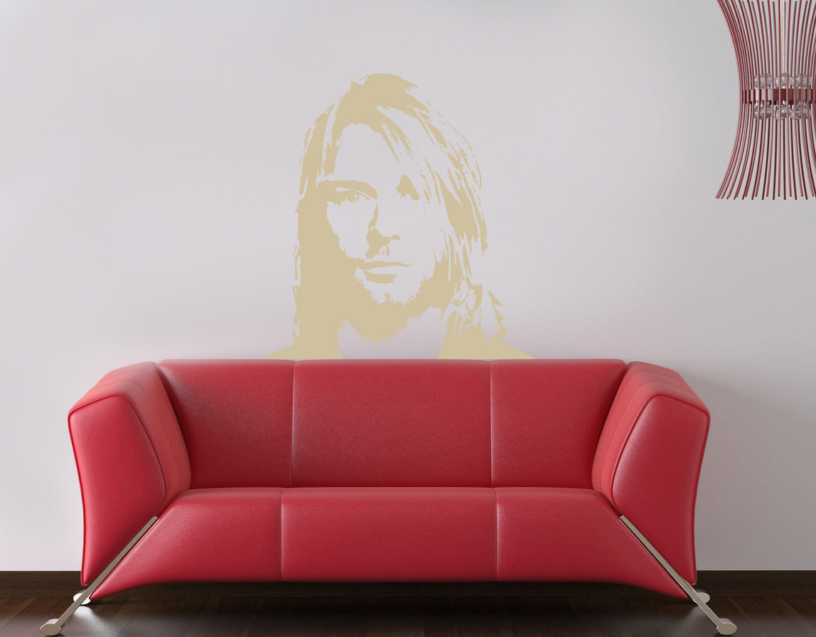Musician Wall Sticker Decal Stencil Silhouette ST177
