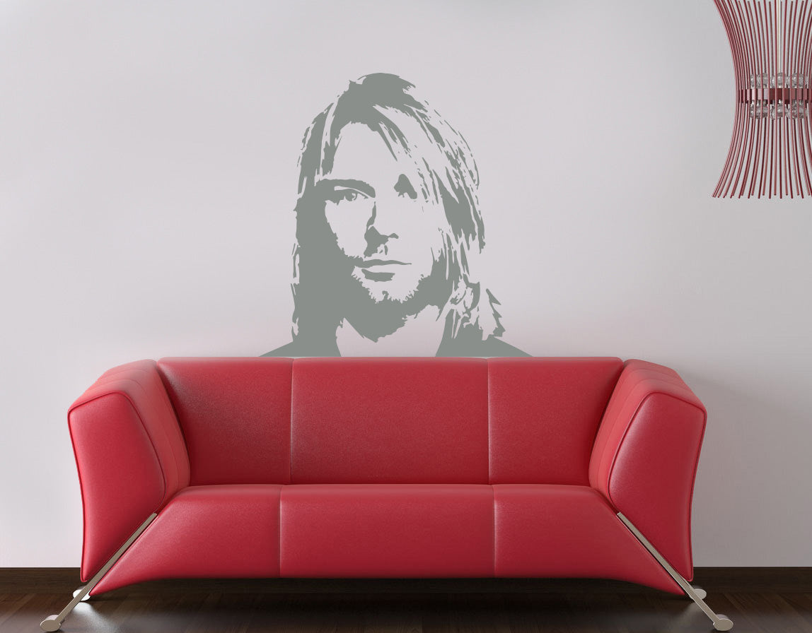 Musician Wall Sticker Decal Stencil Silhouette ST177