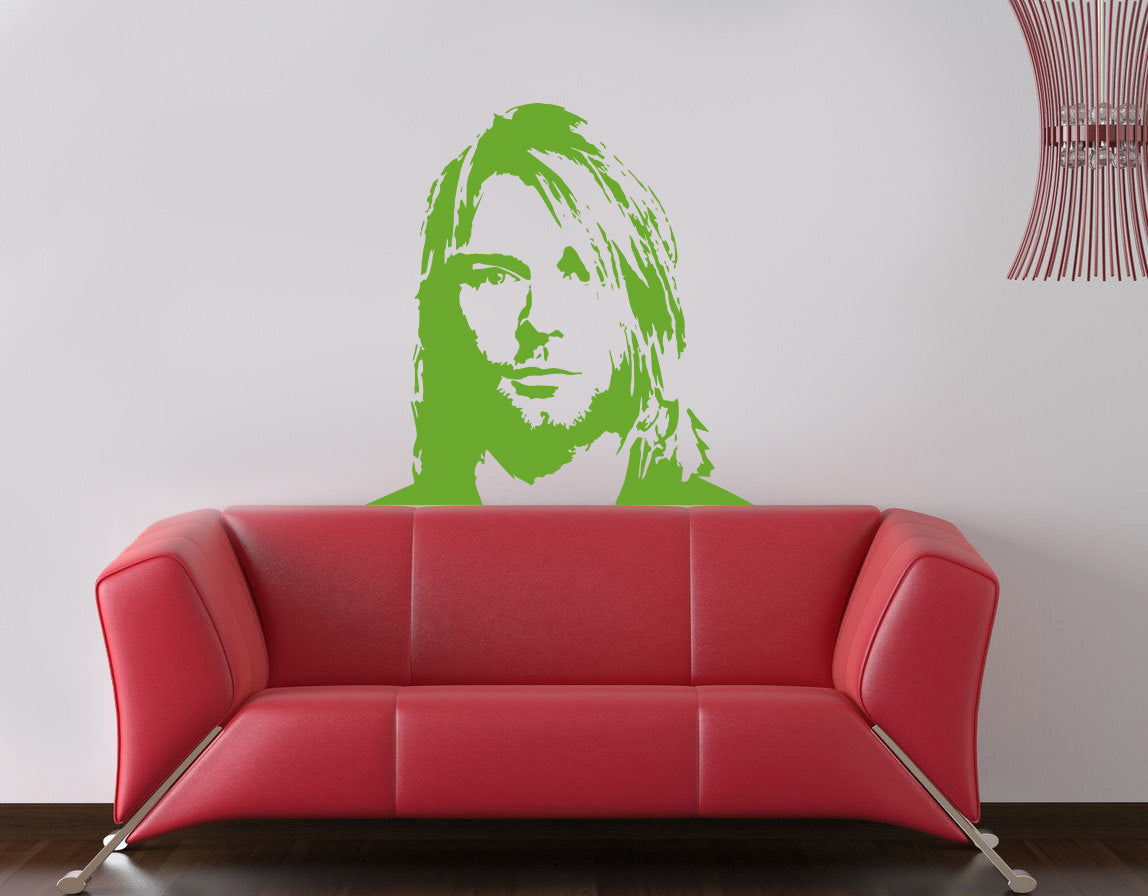 Musician Wall Sticker Decal Stencil Silhouette ST177
