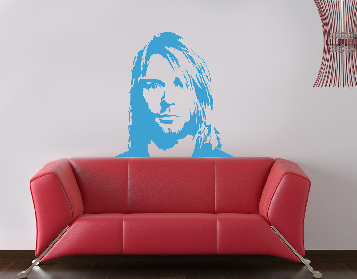Musician Wall Sticker Decal Stencil Silhouette ST177