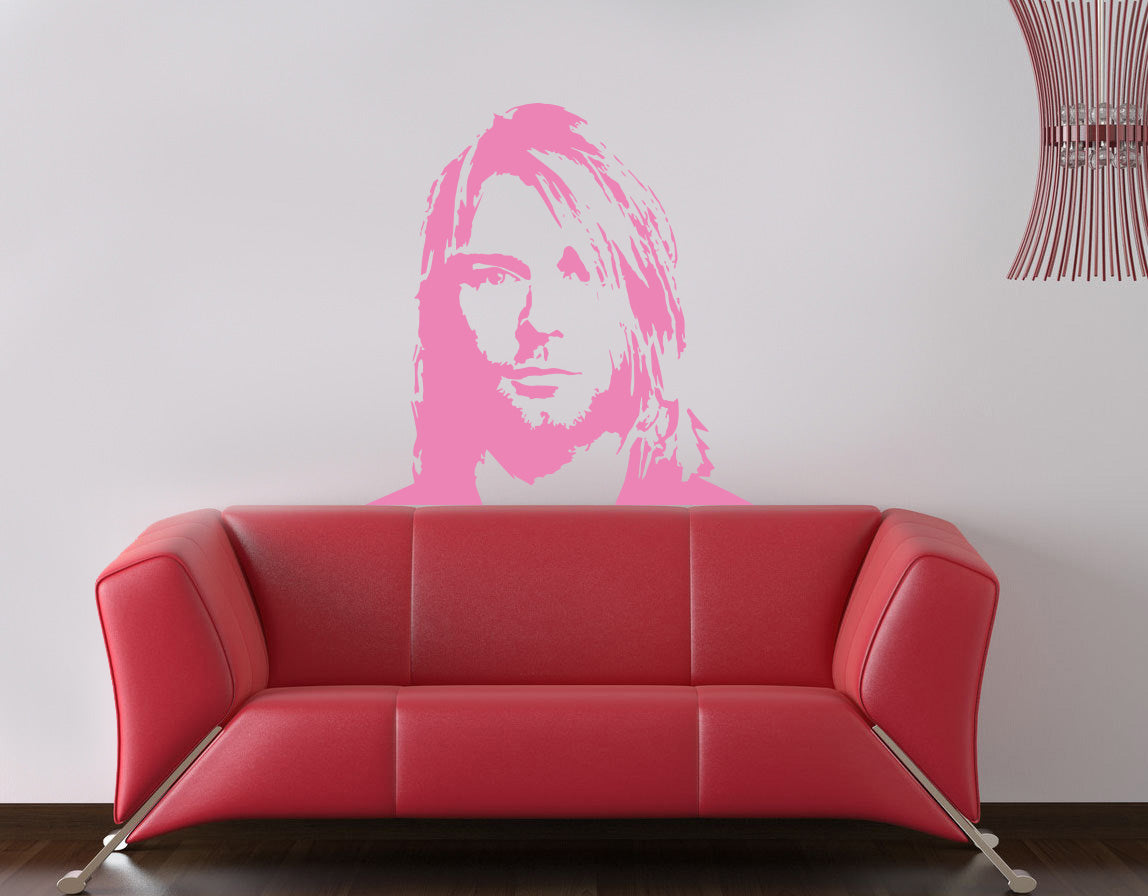 Musician Wall Sticker Decal Stencil Silhouette ST177